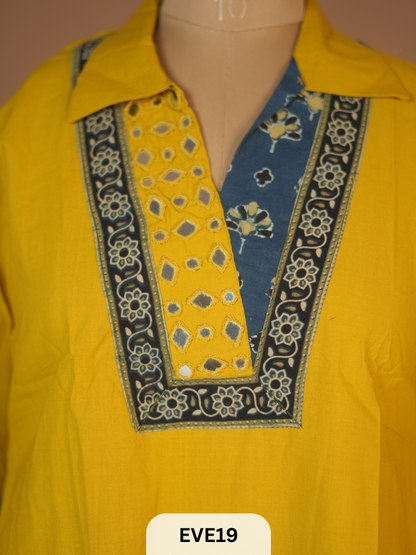 PURE COTTON KURTI - A LINE