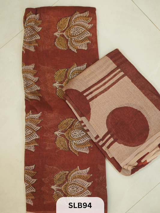 NASPHAL AND POMOGRANATE - PURE LINEN SUIT