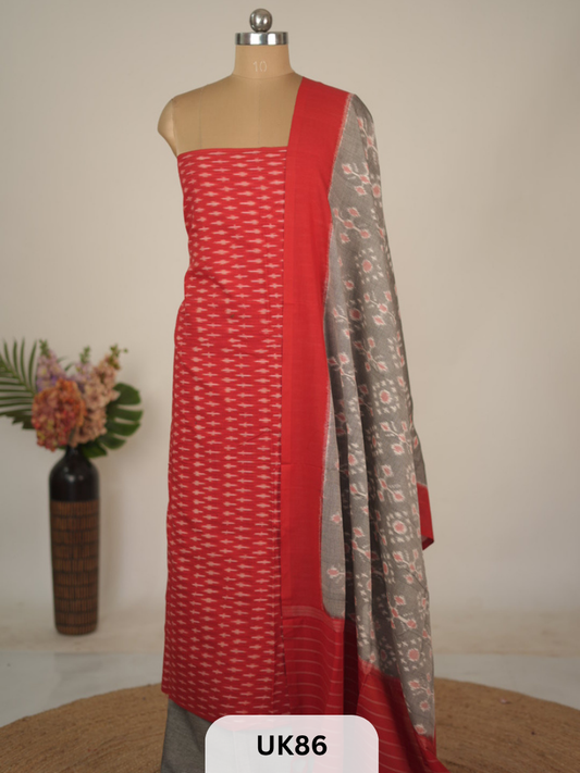 IKKAT POCHAMPALLY HANDLOOM SALWAR SUIT