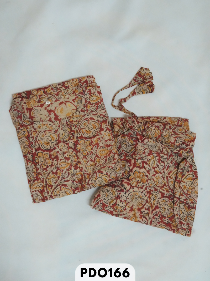 KALAMKARI 2 PCS KURTI SET