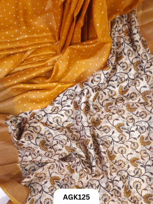 PURE TASSAR SAREE- PRE BOOKING 10-20DAYS