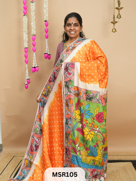 BANGLORE SILK MODAL X PENKALAMKARI