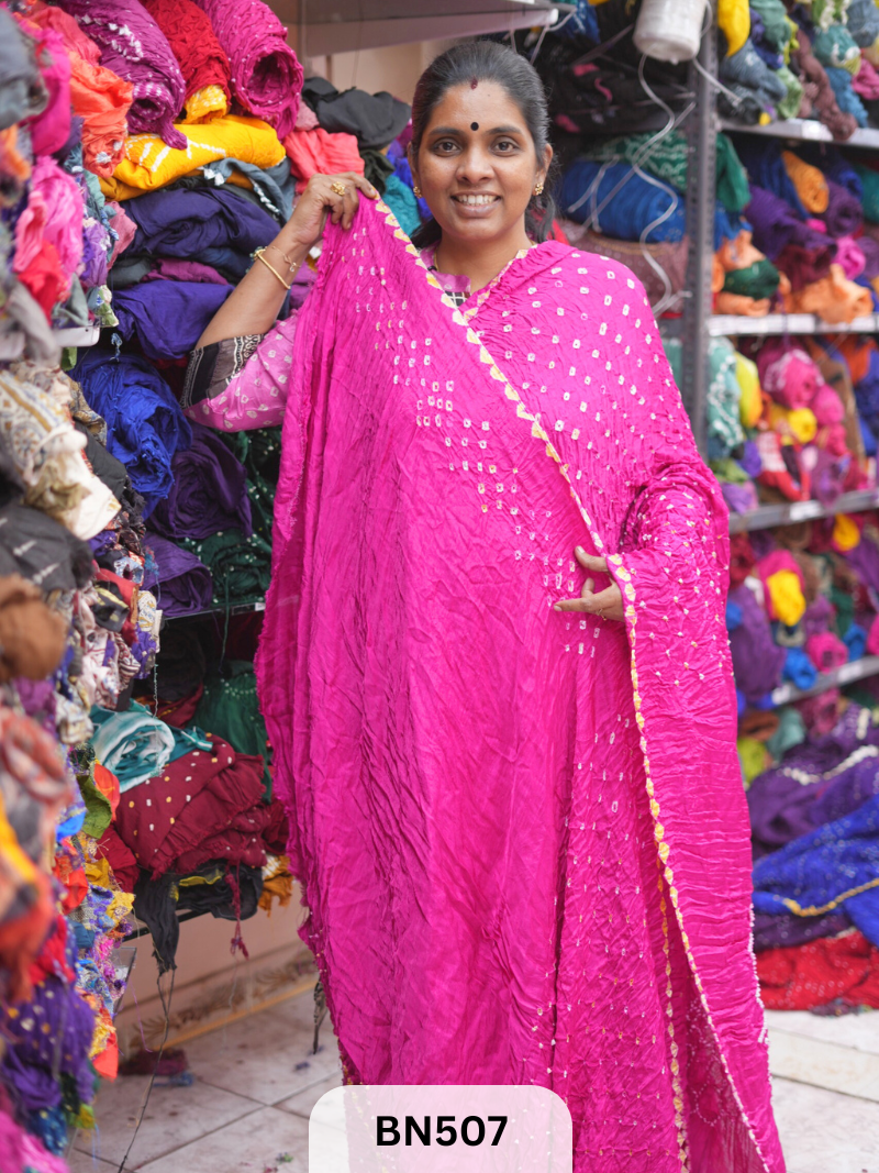 SEMI TISSUE WITH MAKDI PALLU - LADGI PATTA