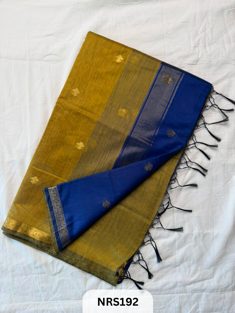 CHANDERI INSPIRED MAHESWARI SAREE