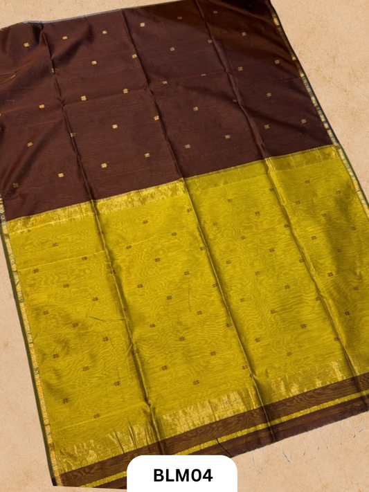 Maheshwari Star Buti Saree - JACKPOT
