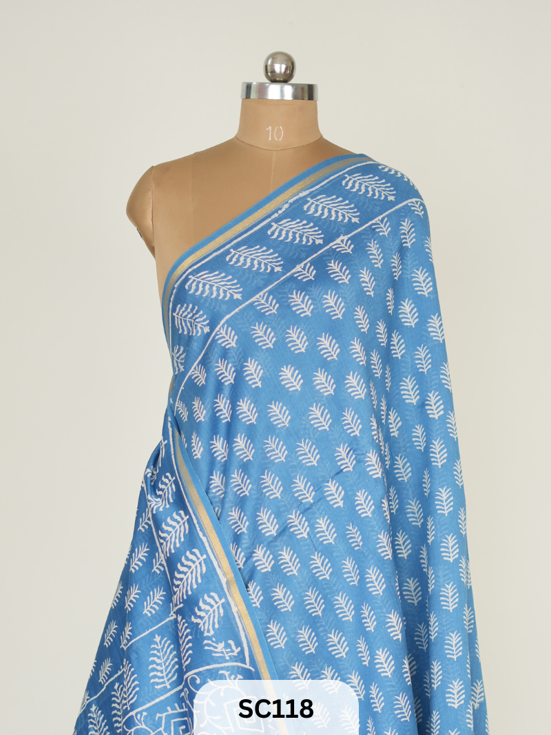 CHANDERI SILK SAREE