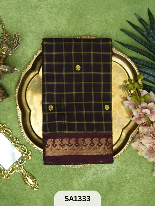 CHETTINAD COTTON SAREE | KAI BOTTA