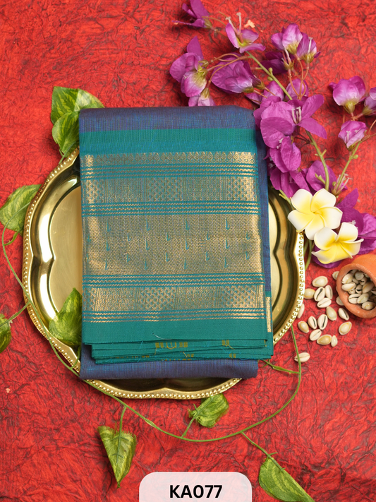 Chettinad cotton saree with Zari Border Saree Story with Shanmuga Priya
