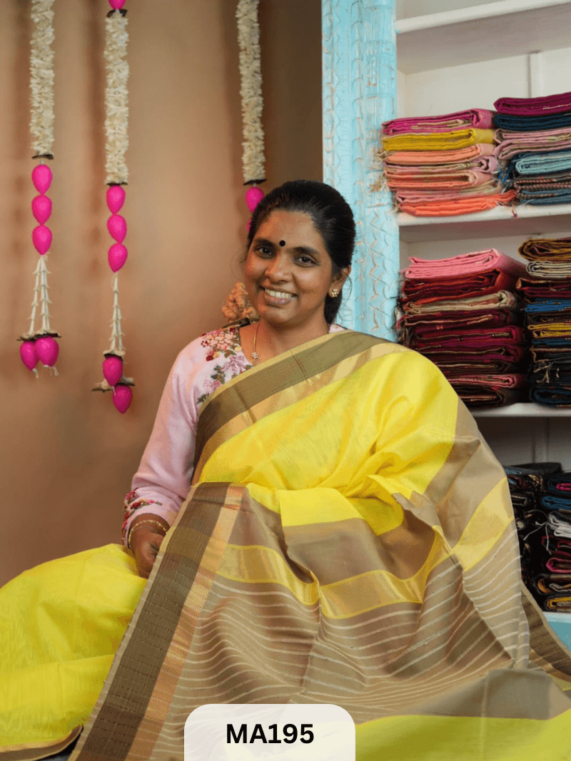 Pure Maheswari Silk Saree Saree Story with Shanmuga Priya