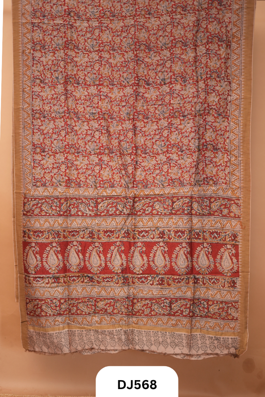 KALAMKARI GEECHA SAREE