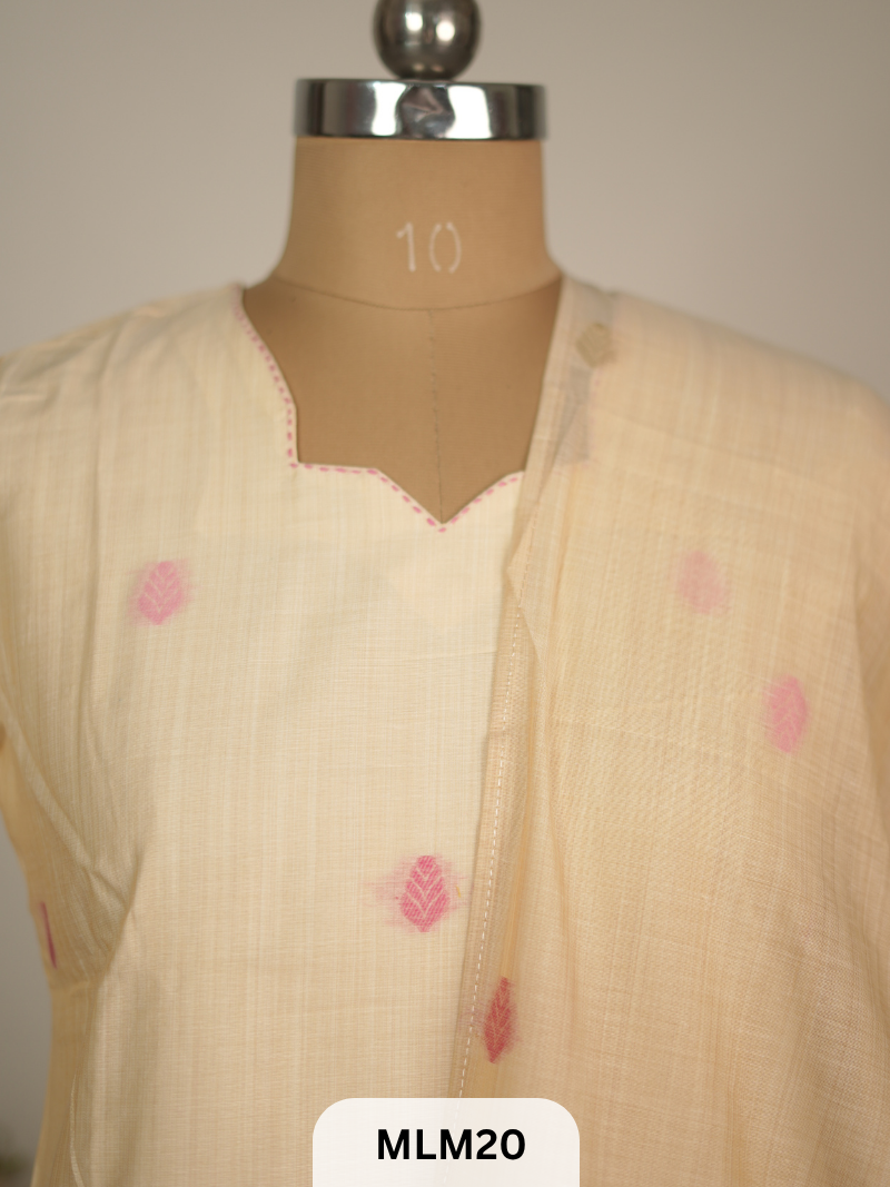 PURE COTTON KURTI SET - 3PCS