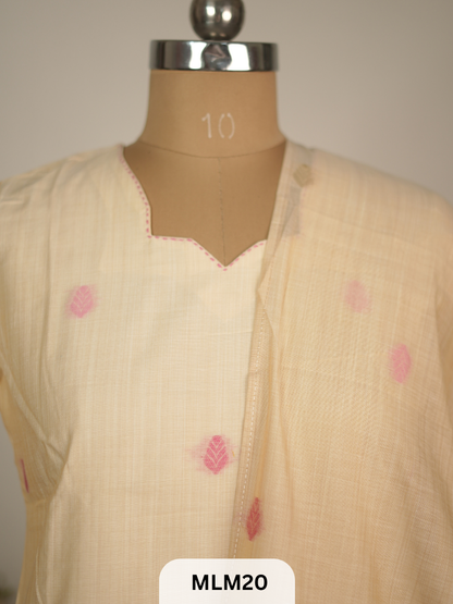 PURE COTTON KURTI SET - 3PCS