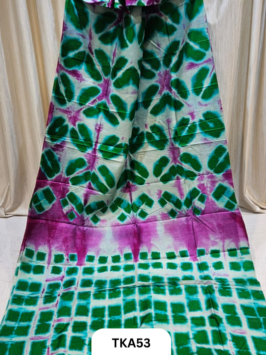 Pure Bishnupuri Silk - Shibori work saree