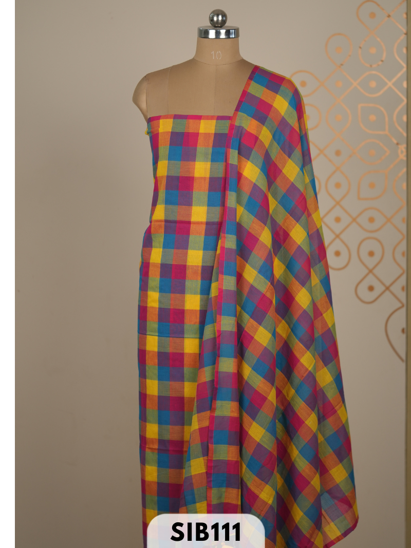 MADRAS KATTAM SALWAR SET