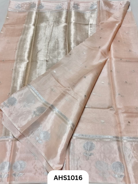 Kota Kataan Silk Weaving Saree With Blouse
