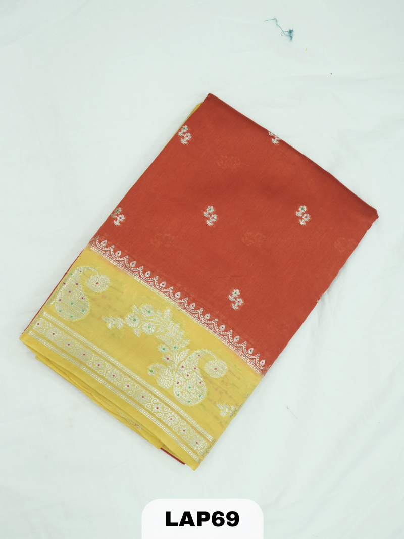 Banaras kora dupion silk saree