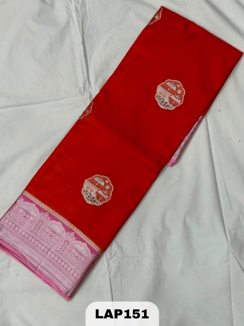 BANARAS KORA DUPION SILK SAREE