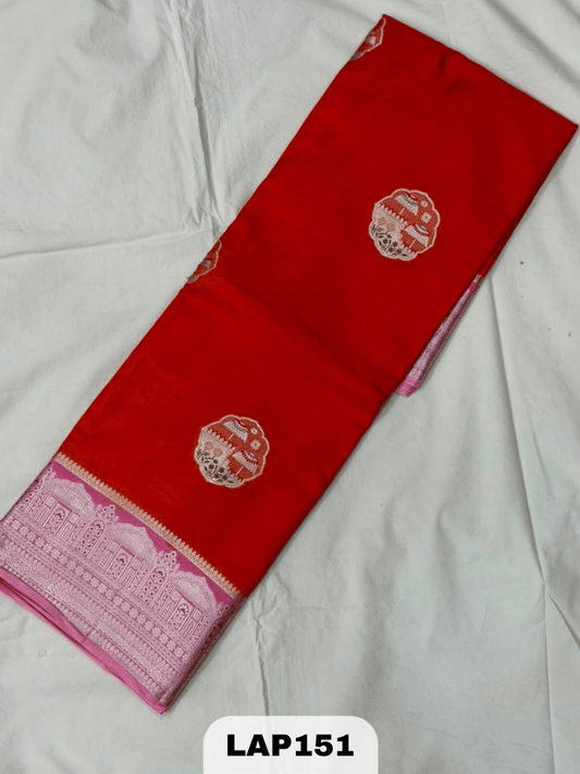 BANARAS KORA DUPION SILK SAREE