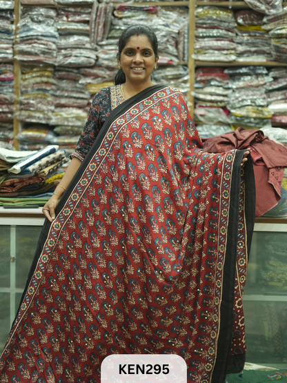 MODAL KHATLI AARI SAREE