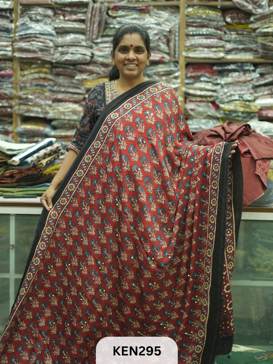 MODAL KHATLI AARI SAREE