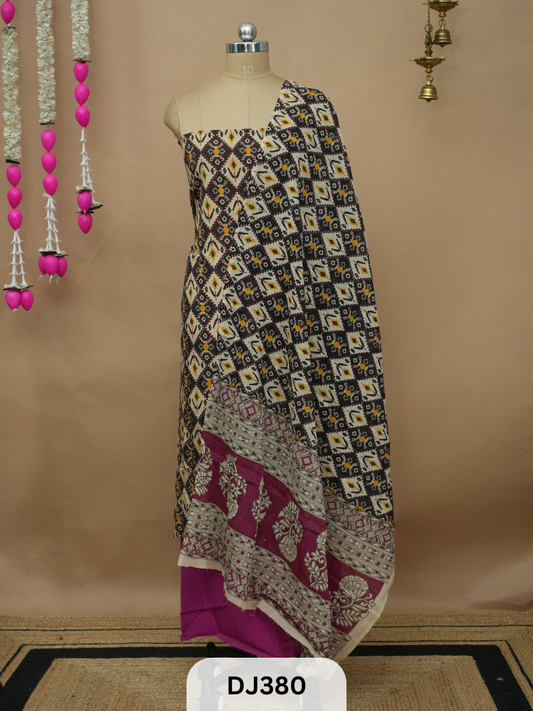Kalamkari Handblock Salwar Suit 3 pcs