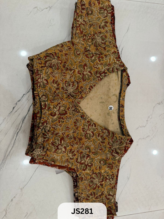 Kalamkari Stitched Blouse - 36 Size