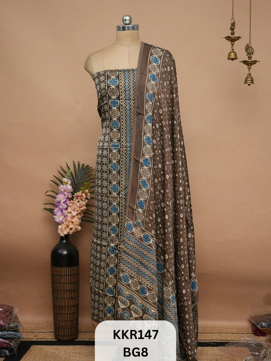 MODAL AJRAKH SALWAR SUIT
