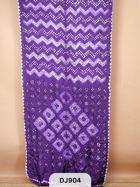 BANDHANI  WITH SHIBORI SAREE