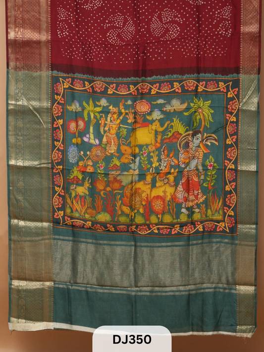 PENKALAMKARI SAREE
