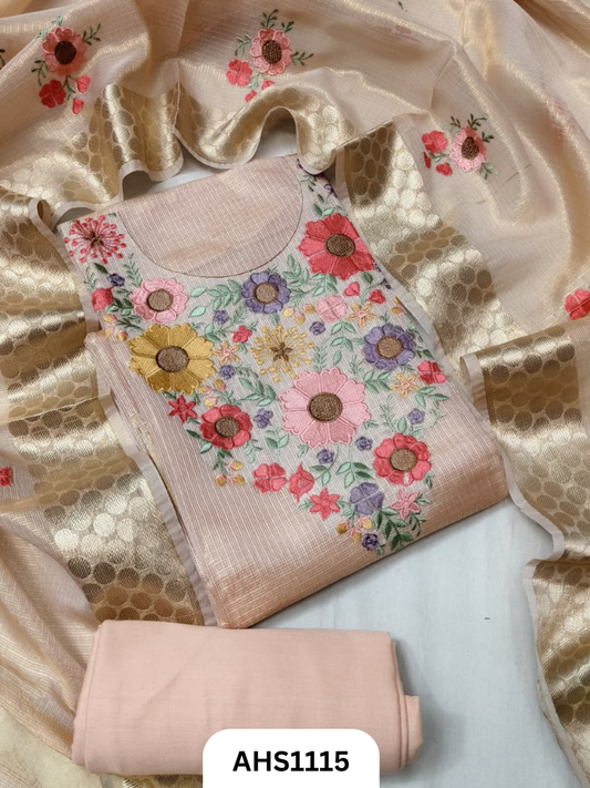 Soft Silk Tissue Kota & Dupatta  - Top and Duptta 2.5mtr