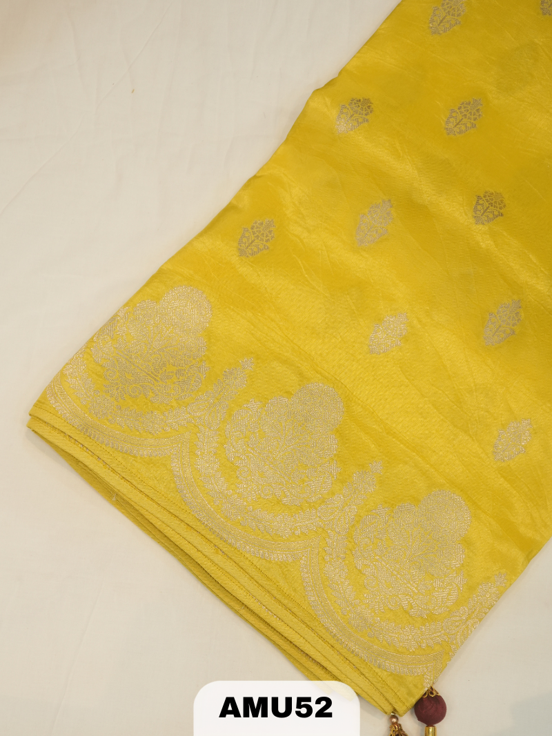 PREMIUM BANARAS ORGANZA DIGITAL KALAMKARI PRINT SAREE