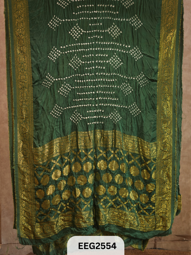 MODAL FUSIOIN SAREE WITH DOLA BORDER - EXCLUSIVE