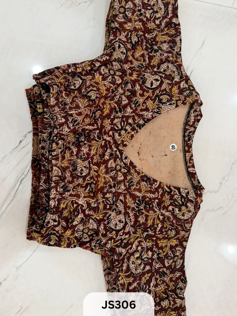 Kalamkari Stitched Blouse - 40 Size