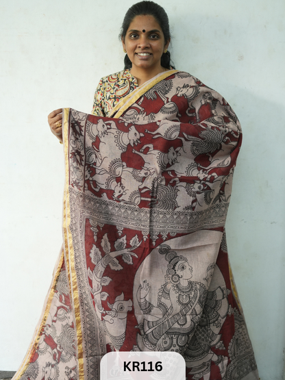 KALAMKARI KOTA SAREE