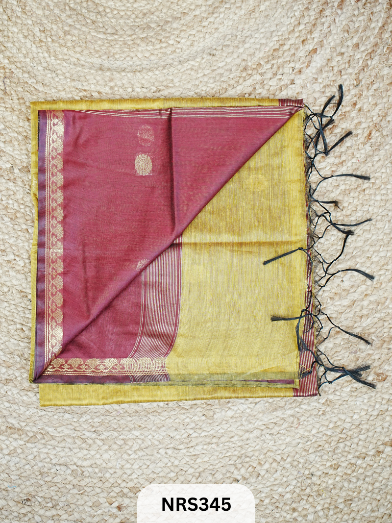 CHANDERI INSPIRED MAHESWARI SAREE