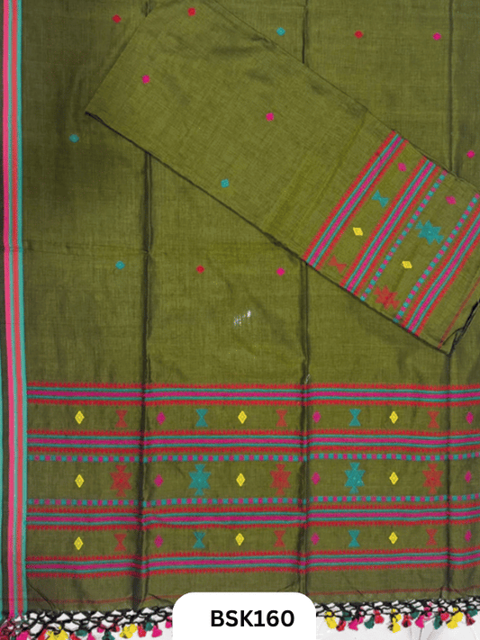 Premium Pure Handloom Bhujodi Salwar Suit