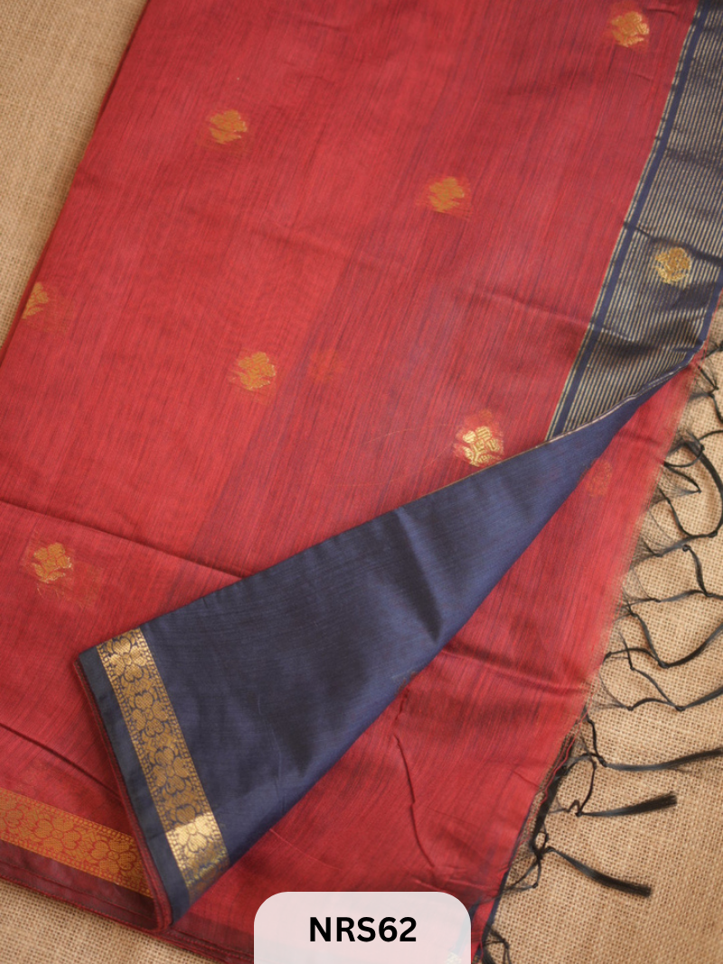 CHANDERI INSPIRED MAHESWARI SAREE