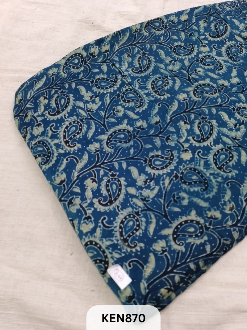 AJRAKH MODAL SILK HANDBLOCK PRINT FABRICS