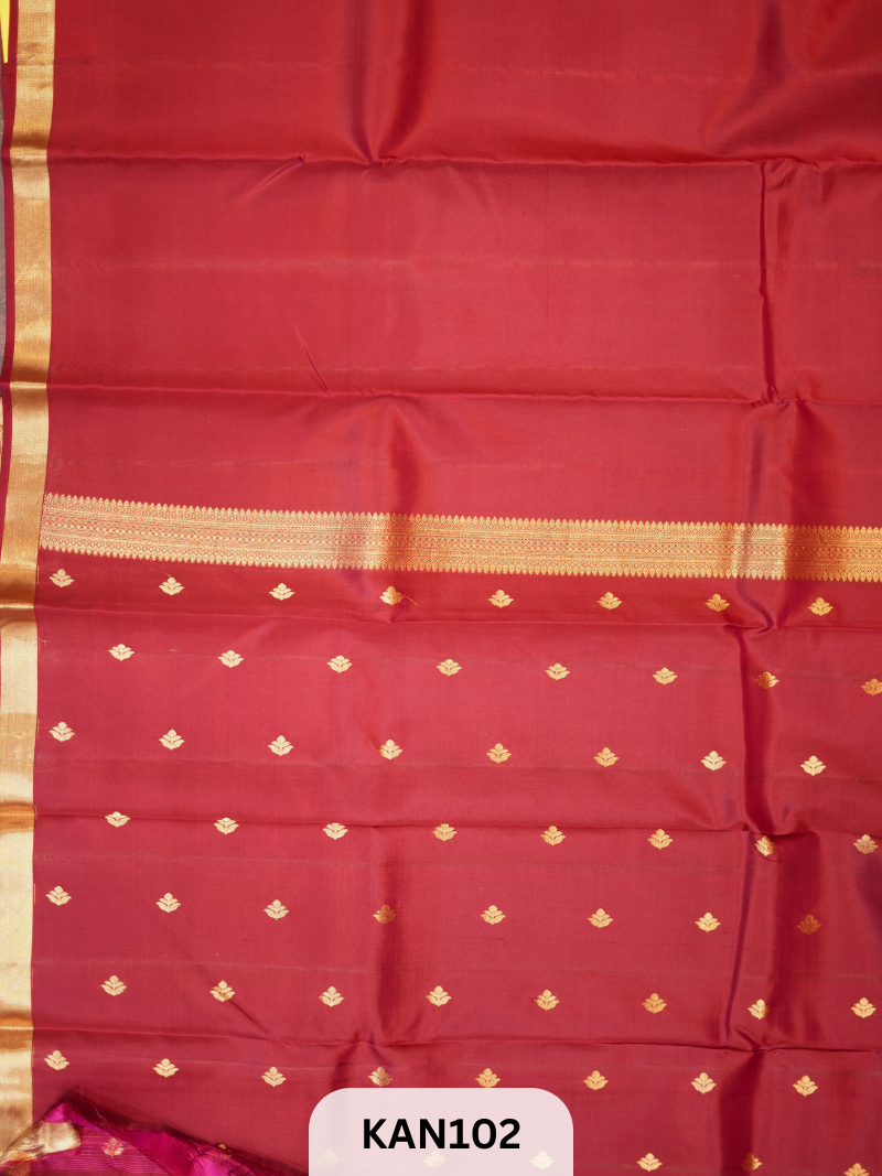 KANCHIPURAM HANDLOOM SMALL BORDER