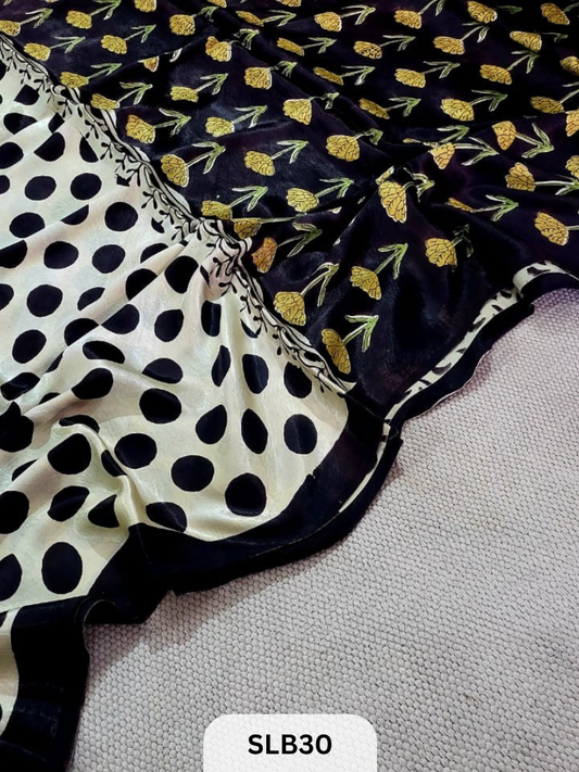 NASPHAL AJRAKH VANASPATHI MODAL HANDBLOCK PRINT SAREE