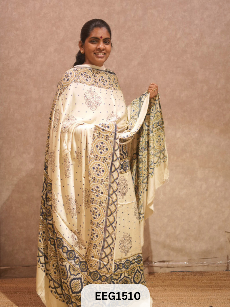 AJRAKH MODAL 2  PCS-UNSTITCHED