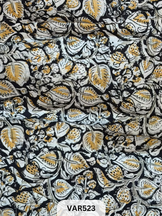 Kalamkari Hand printed - Fabric -1.5mtr
