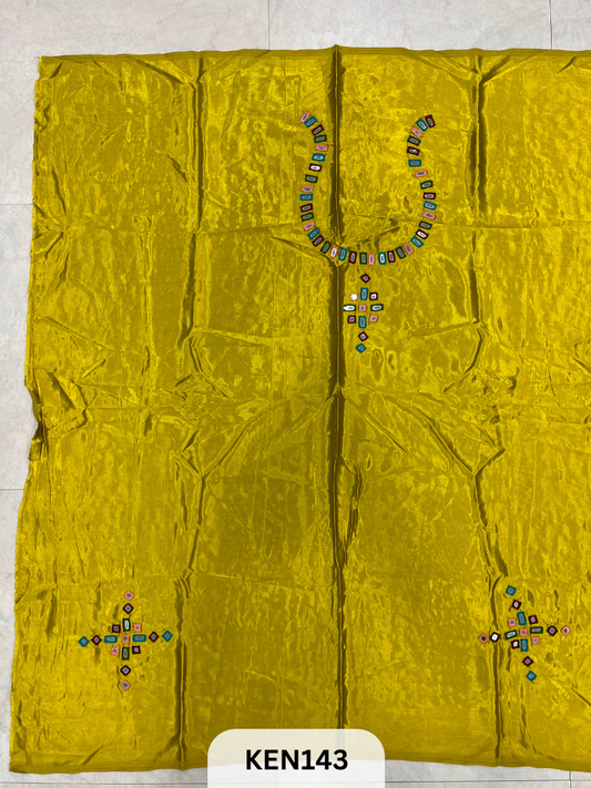 MUSHRU KUTCH MIRROR BLOUSE