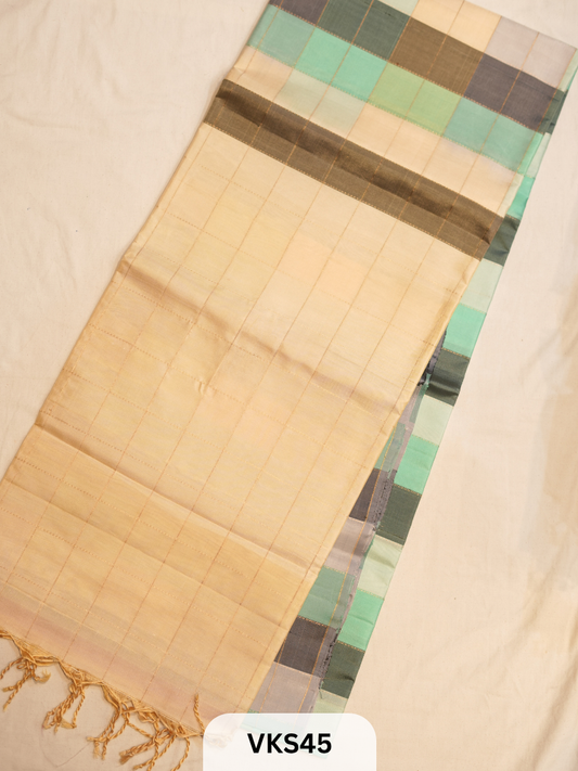 KANCHIPURAM KATTAM SAREE