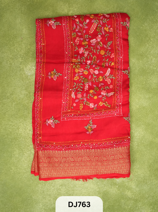 MYSORE VISCOS HEAVY HAND EMBROIDERY