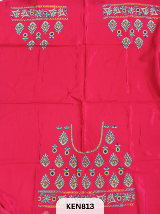 MASHRU HANDWORK BLOUSE PIECE