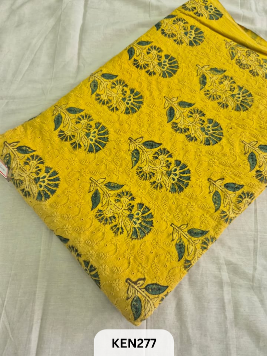 HAKOBA NATURAL HANDBLOCK PRINT-1 MTR