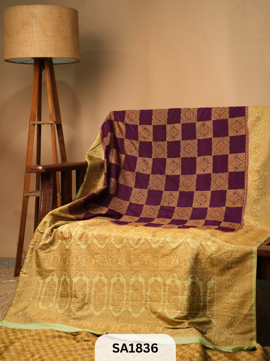 BANARASI MYSORE KHADI GEORGETTE SAREE