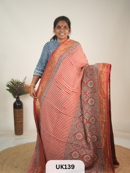 DOLA AJRAKH SAREE