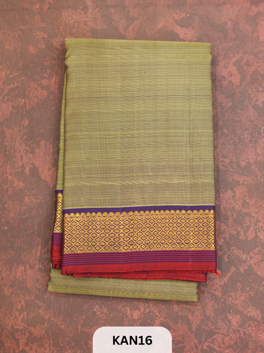 KANCHIPURAM PLAIN BORDER